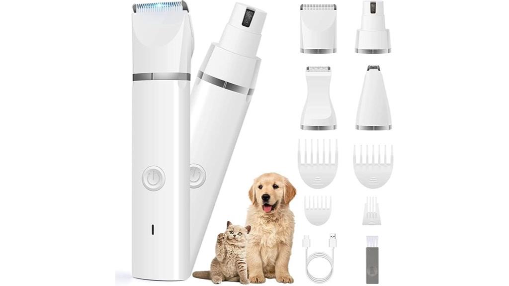 quiet cordless pet grooming