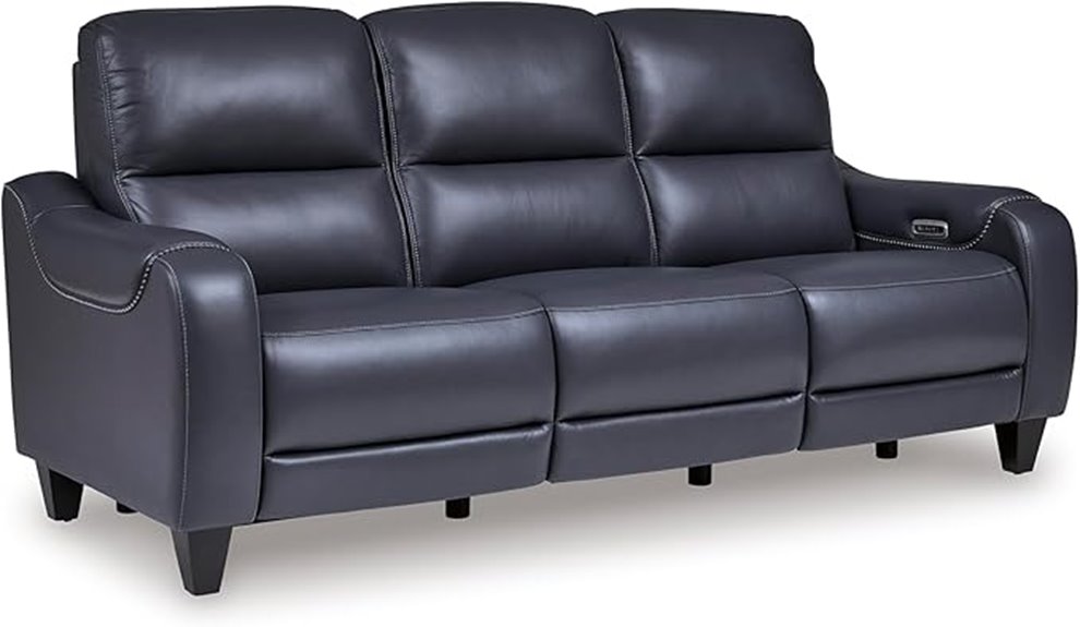 reclining sofa with usb