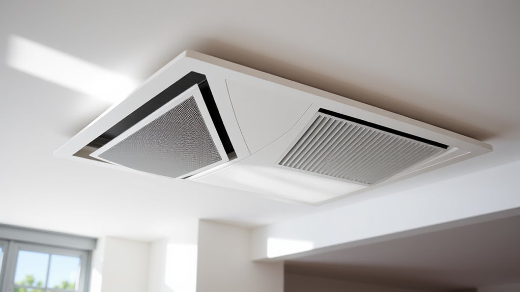 return vs supply diffuser placement