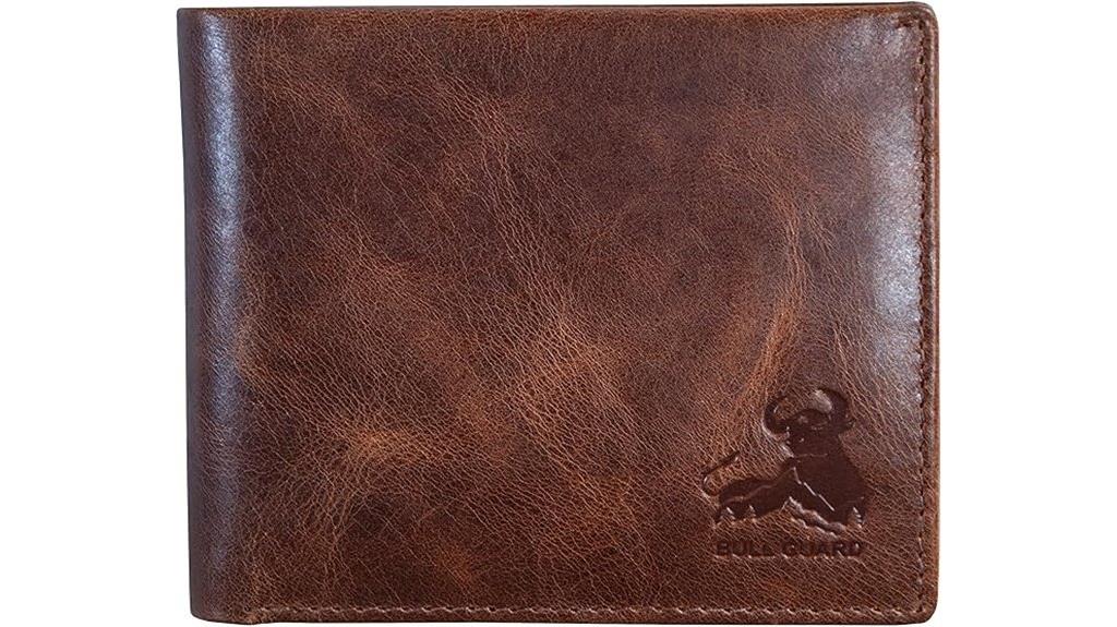 rfid bifold wallet for men