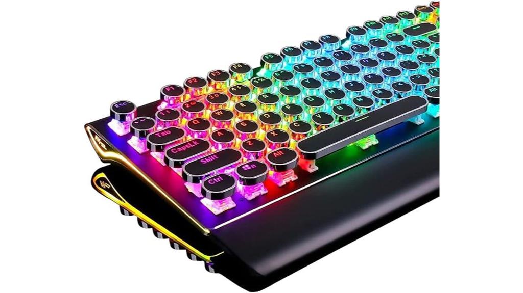 rgb backlit mechanical keyboard