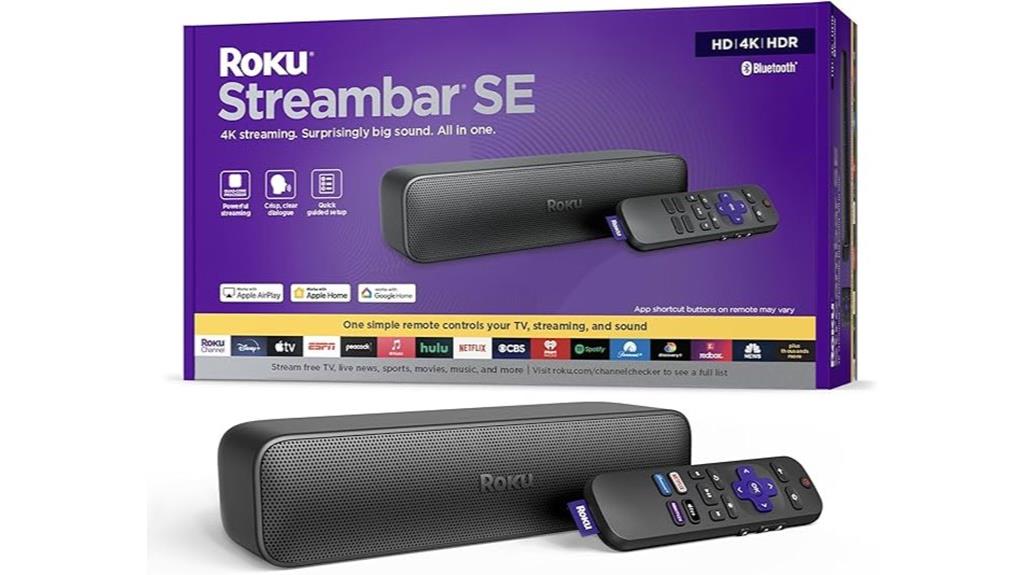 roku streambar se soundbar