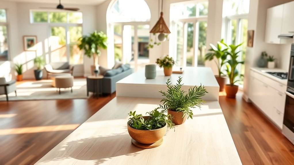 scent control in open homes