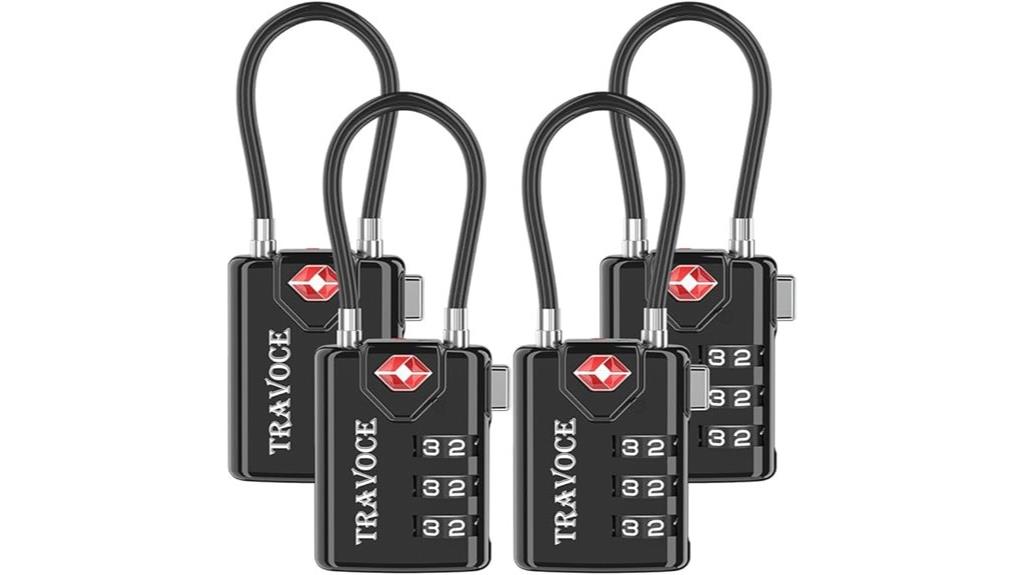 secure travel luggage locks