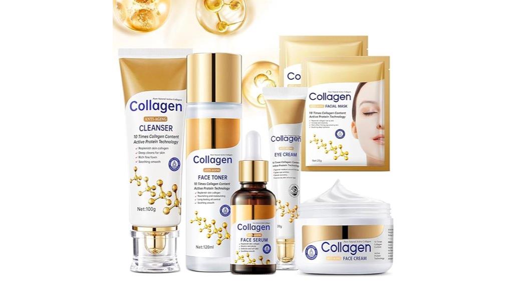 seven piece collagen set