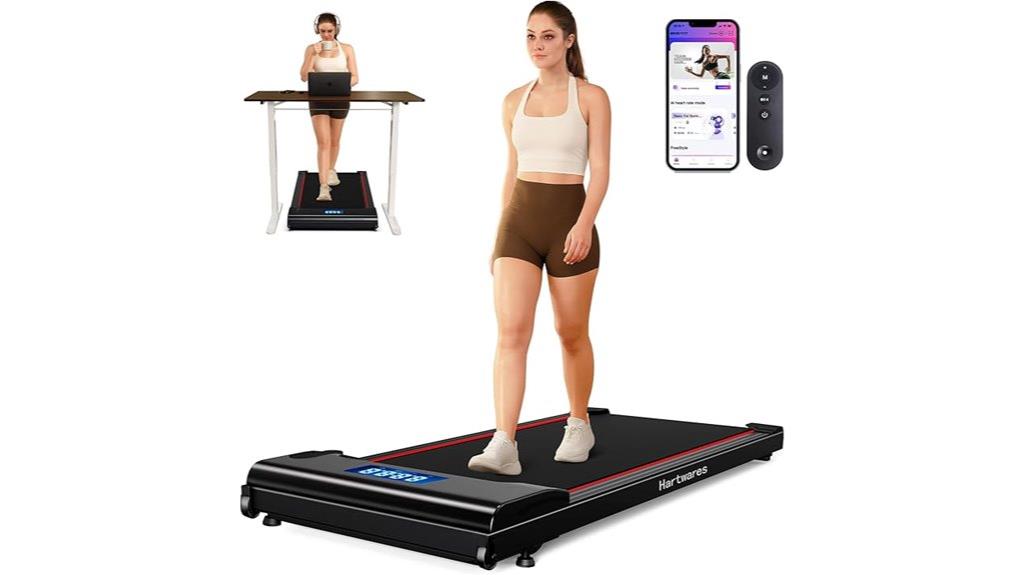 silent home treadmill control