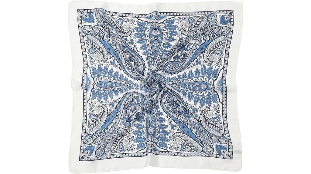 silk satin hair scarf