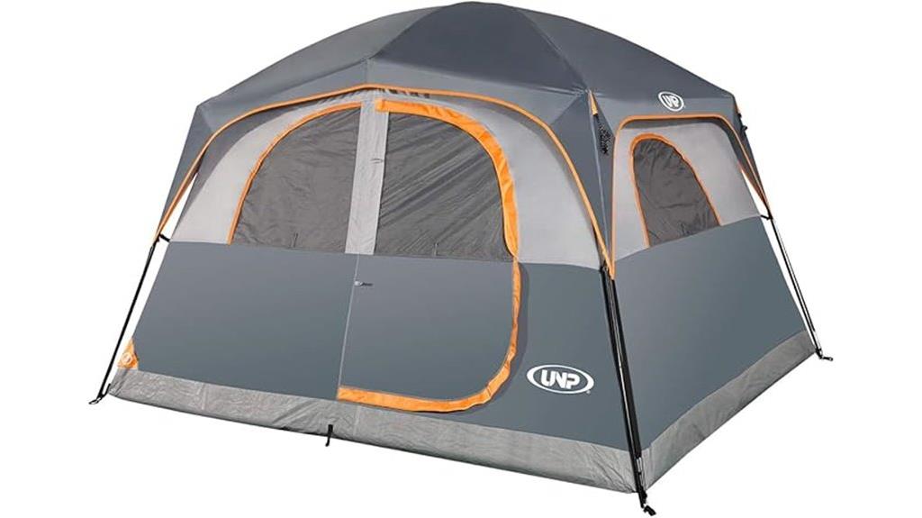 six person waterproof tent