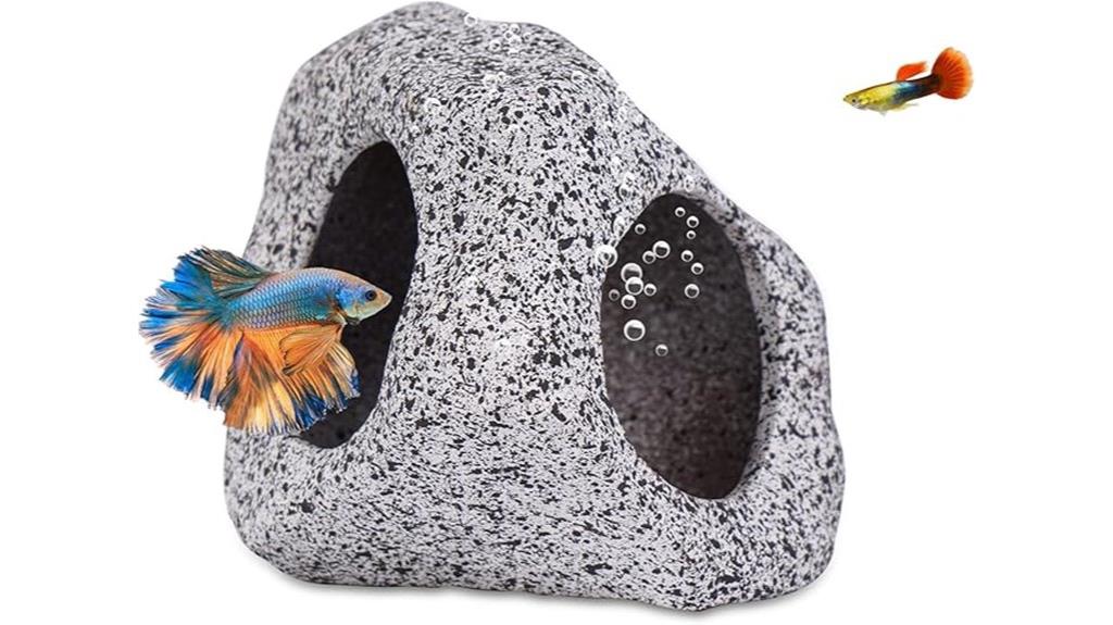 small cave aquarium decor
