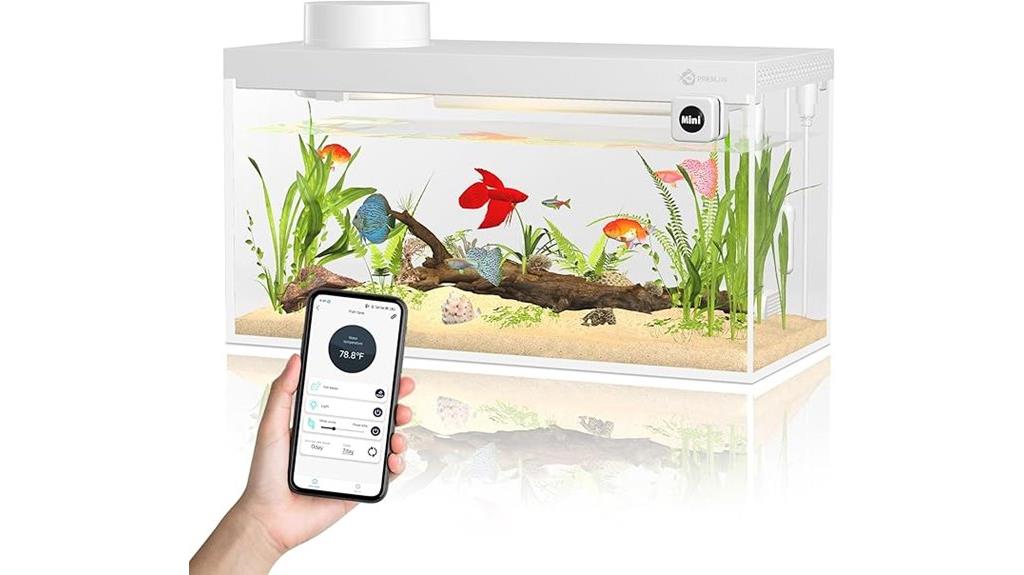 smart aquarium with app