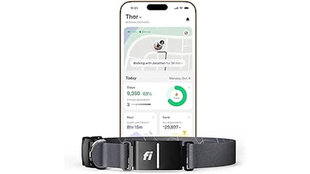smart dog tracker collar