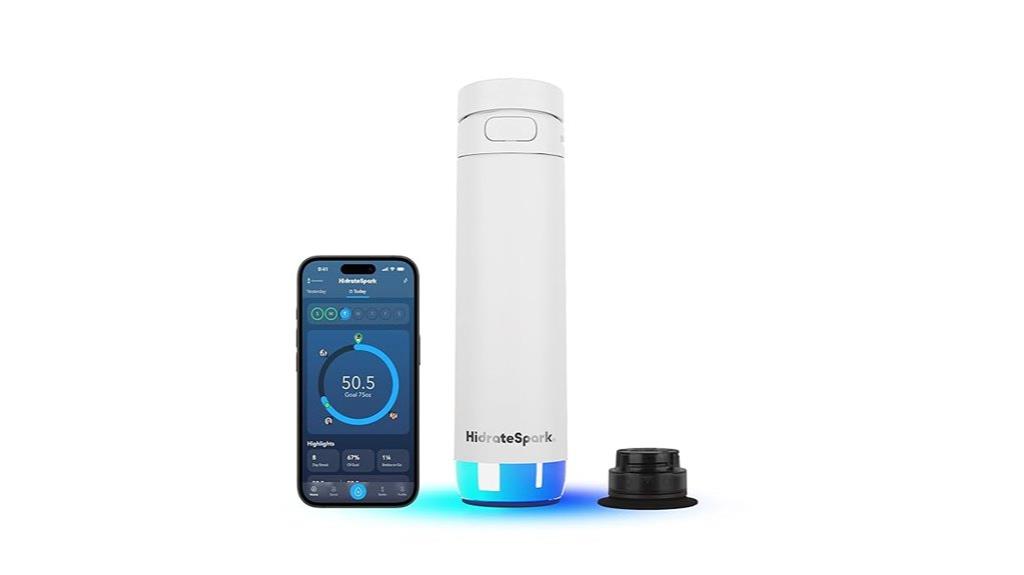 smart hydration tracking bottle