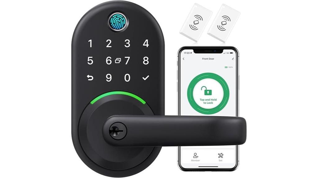 smart keypad fingerprint remote