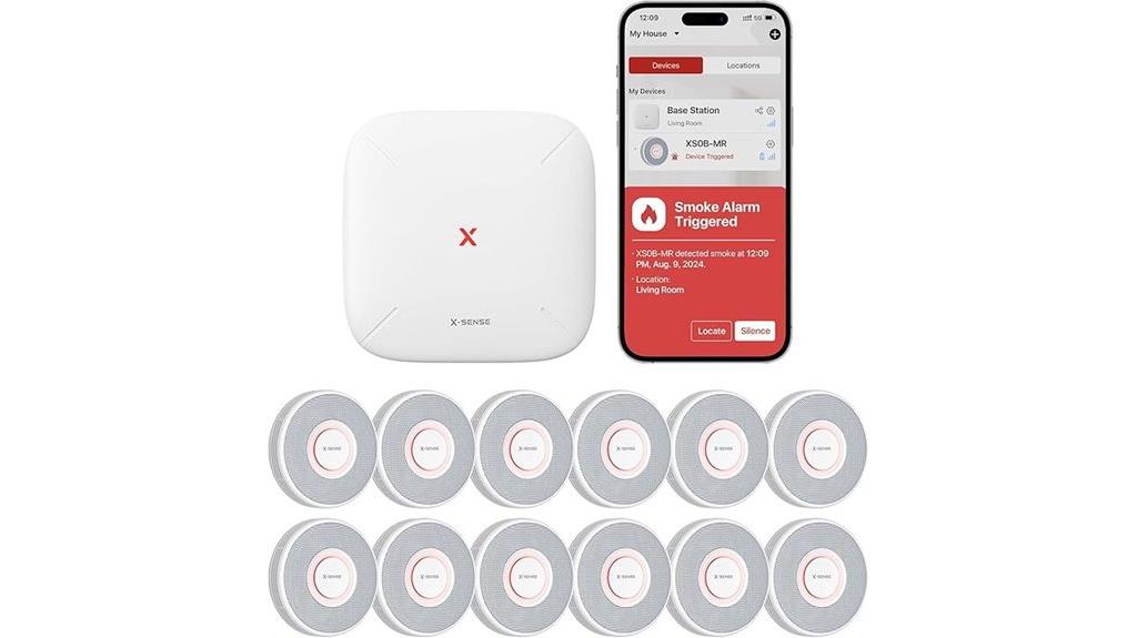 smart smoke detector with voice