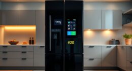 smart touchscreen fridge options