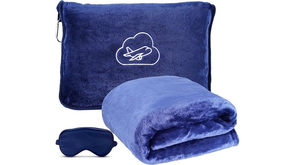 soft lightweight travel blanket