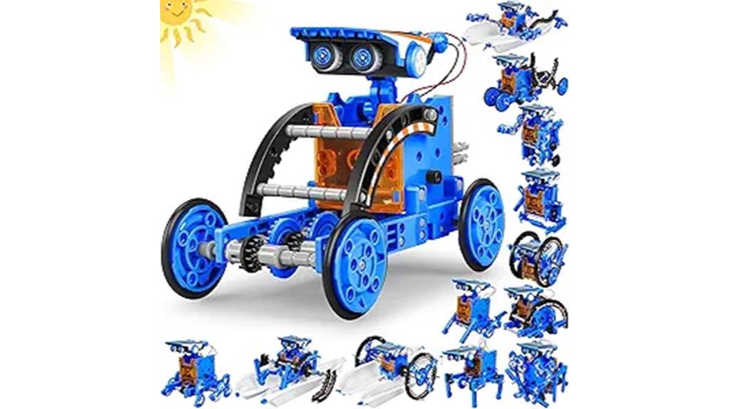 solar powered educational robot
