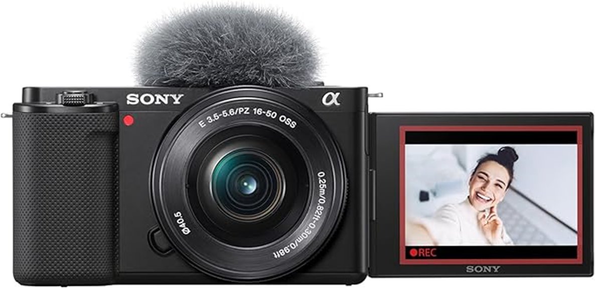 sony aps c vlogging camera