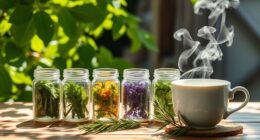 soothing herbal scent blend