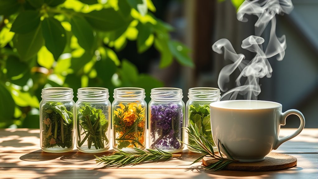 soothing herbal scent blend