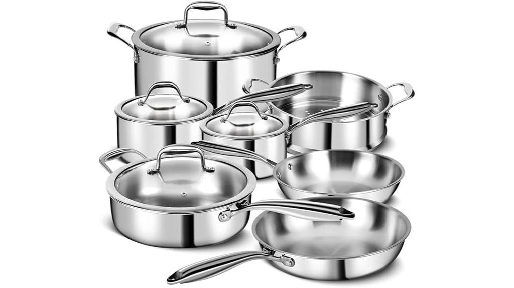 stainless steel 11 piece