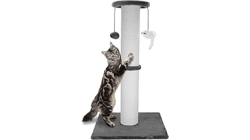 sturdy cat scratching post