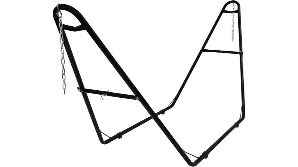 sturdy double hammock stand