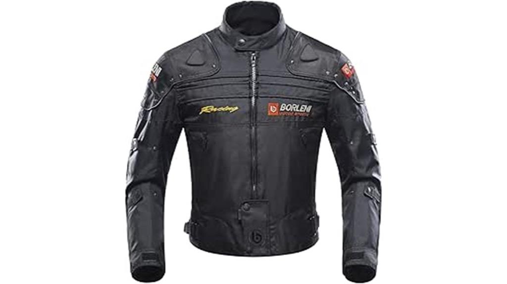stylish motorcycle jacket