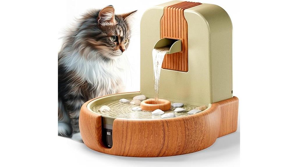 sustainable zen cat fountain