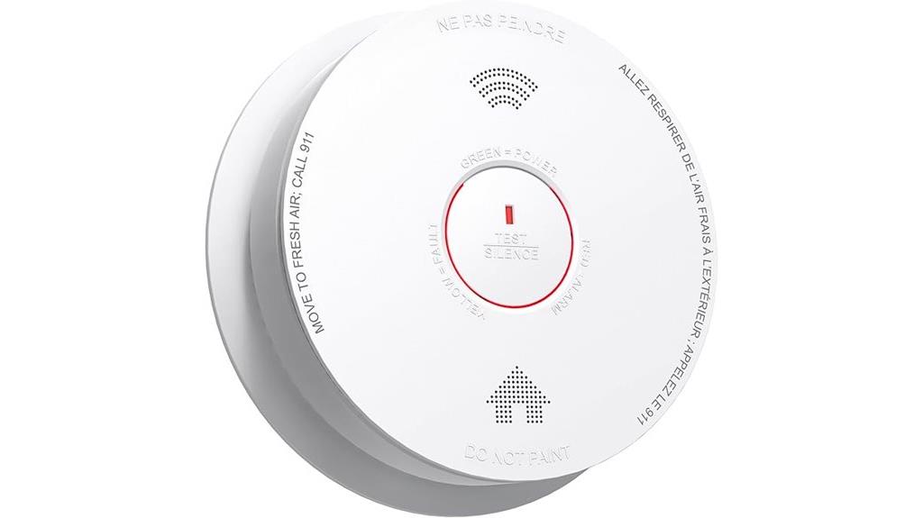 ten year voice smoke detectors
