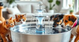 top automatic pet water fountains