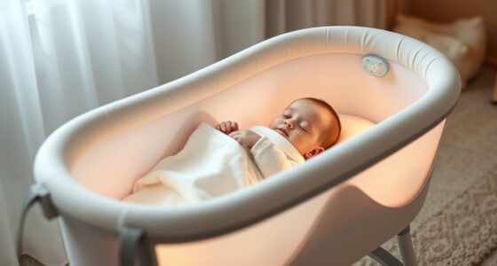 top cry detecting baby bassinet