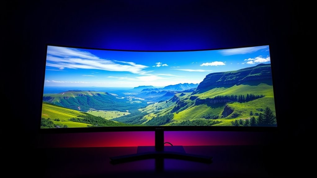 top curved monitor picks