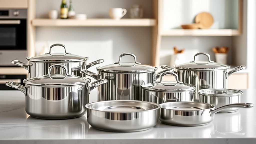 top durable stainless cookware