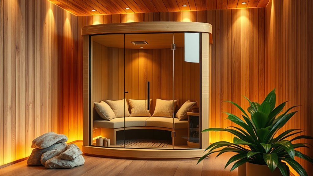 top home sauna kits