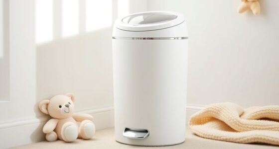 top odor controlling diaper pails