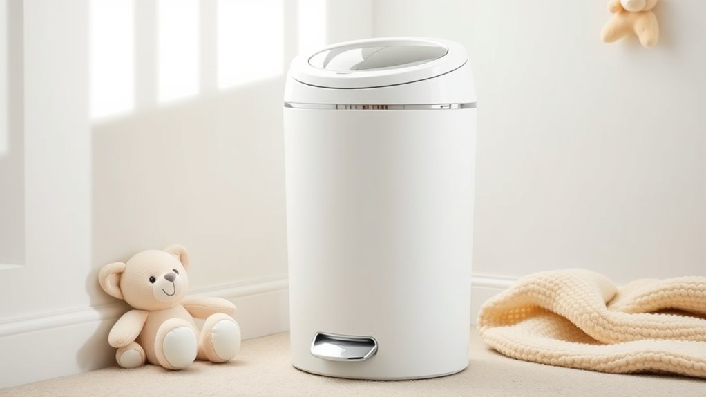 top odor controlling diaper pails