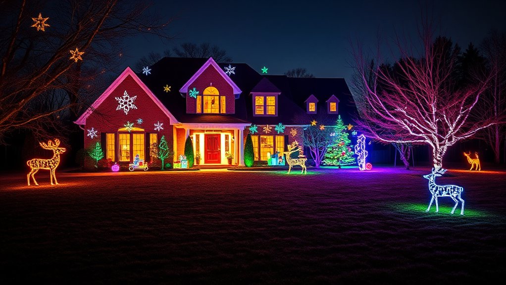 top outdoor holiday light projectors