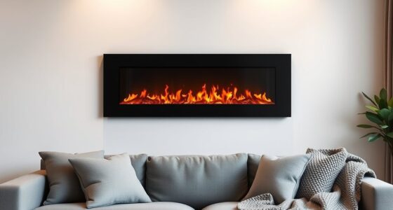 top ventless electric fireplaces