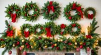 top wreaths and garland sets