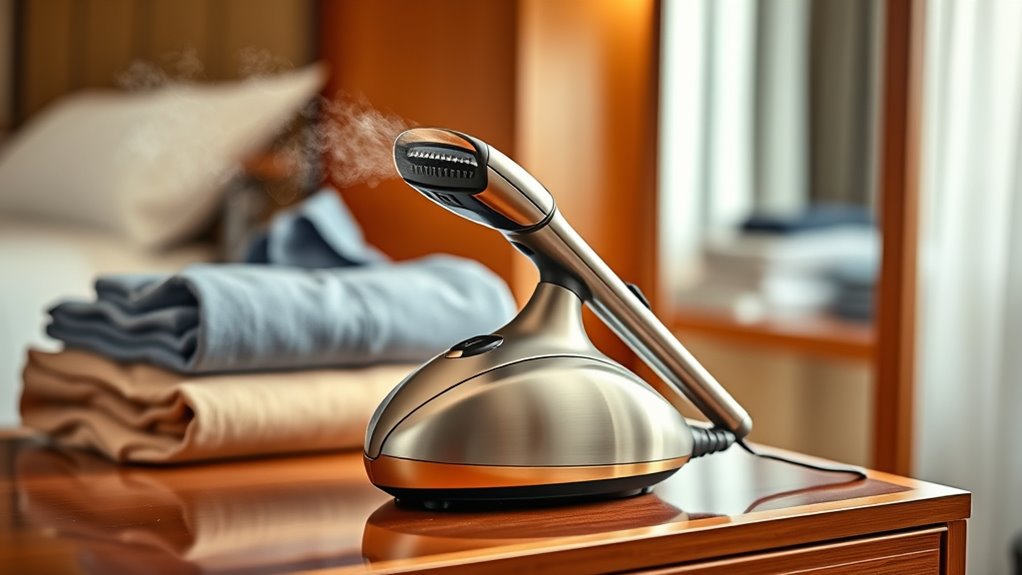 travel friendly steamer features