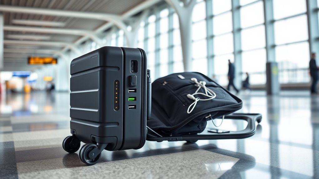 travel friendly usb luggage options
