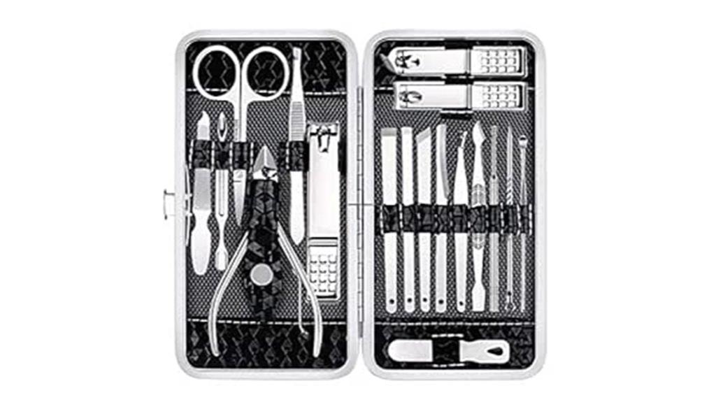 travel ready nail clipper set