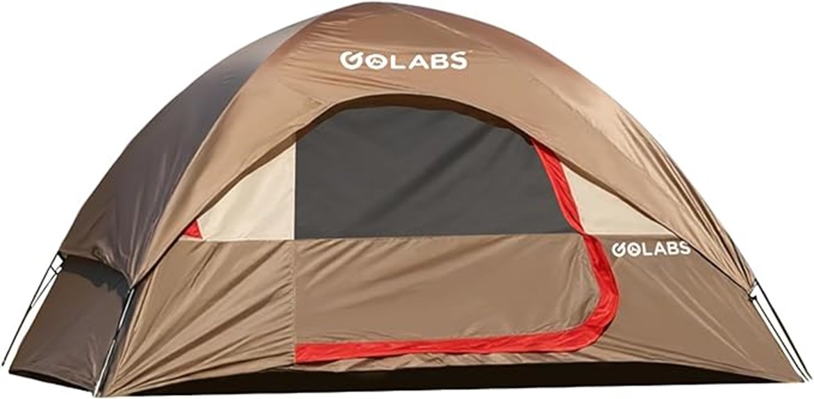two person mesh tent