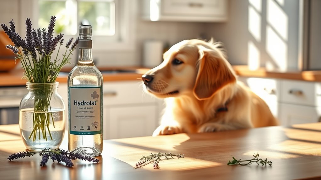 use pet safe hydrolats cautiously