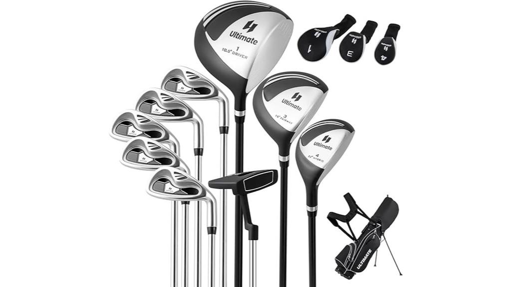 variety of golf club sets