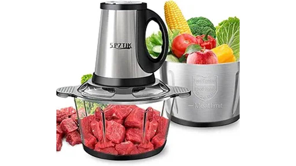 versatile 3 speed food processor