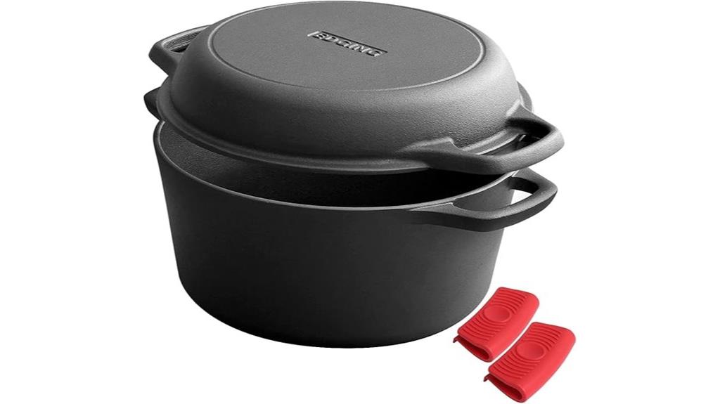 versatile pre seasoned cast iron