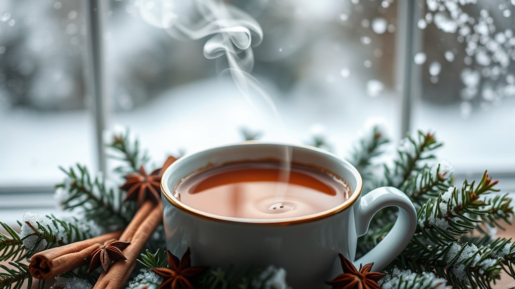 warm spicy winter fragrance