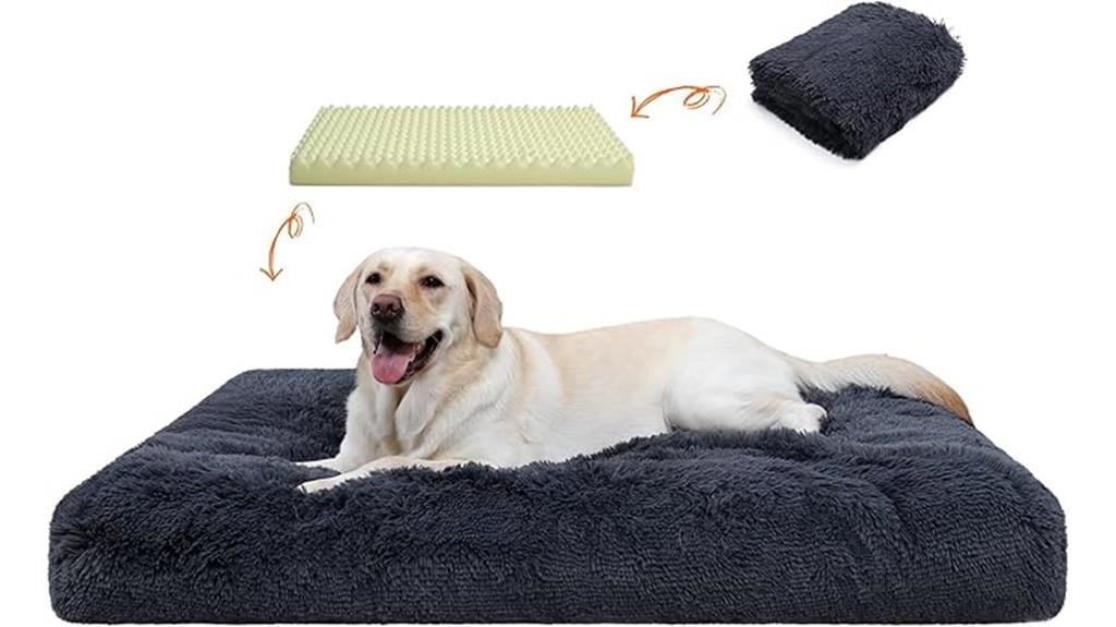 washable orthopedic dog bed